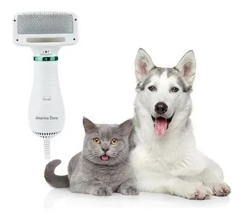 Cepillo Secador Perros Gatos Mascotas Humedad Pelo Aire