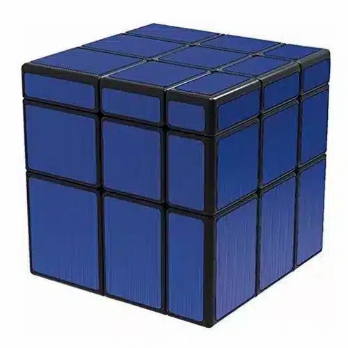 Cubo Rubik 3x3 Qiyi Mirror/Espejo (Azul Oscuro)