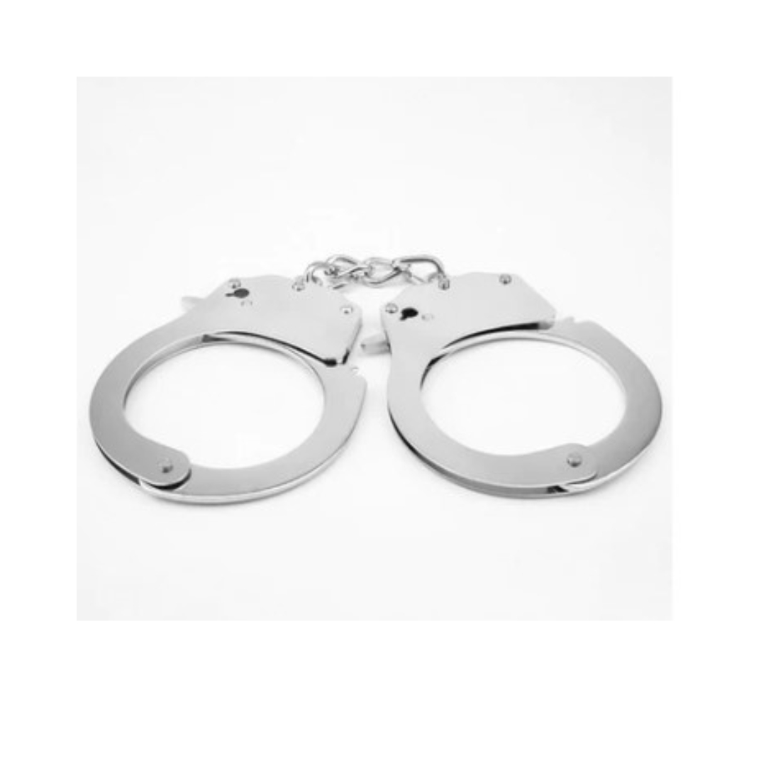 Esposas Metalicas Luv Punish Cuffs Silver Marca Chisa