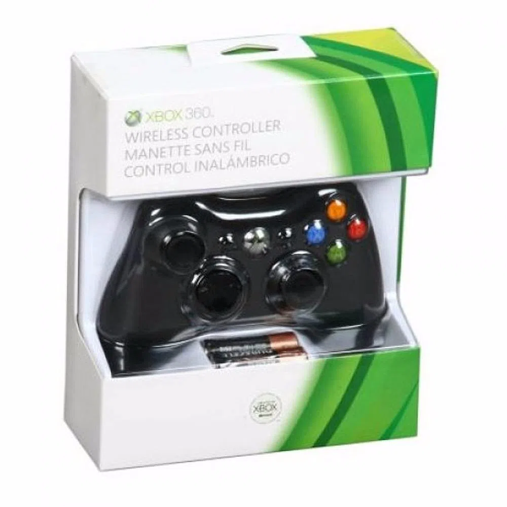 Control Inalámbrico Xbox 360 + 2 Pilas