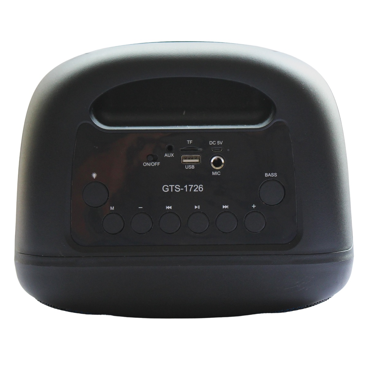 Parlante Bluetooth Recargable Con Microfono Radio FM y USB