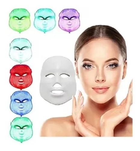 Máscara Fototerapia Facial 7 Colores