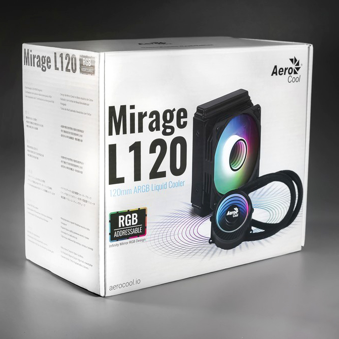 Refrigeración Líquida RGB AeroCool Mirage L120 Negro AMD e Intel