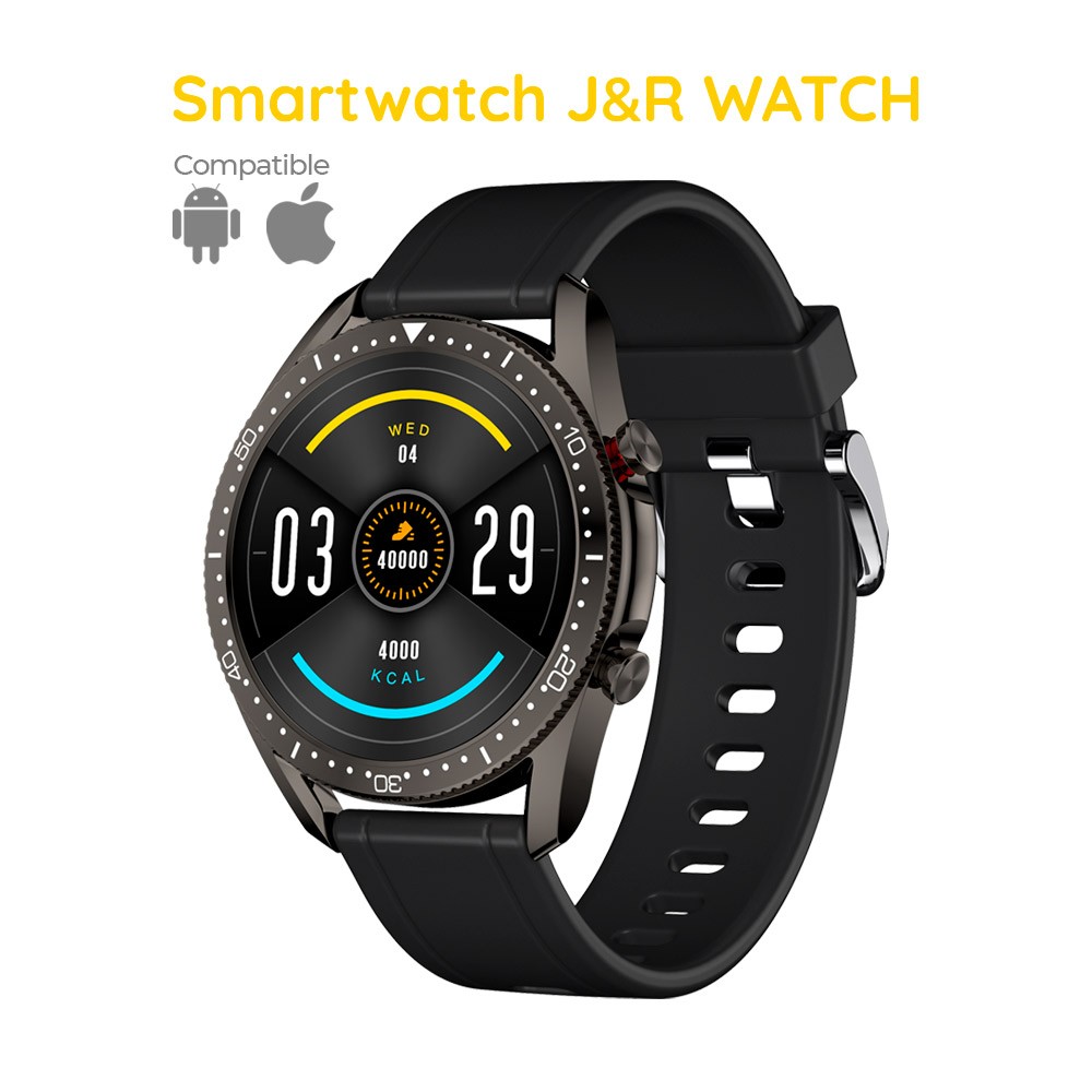 Smartwatch Reloj Inteligente JYR Negro