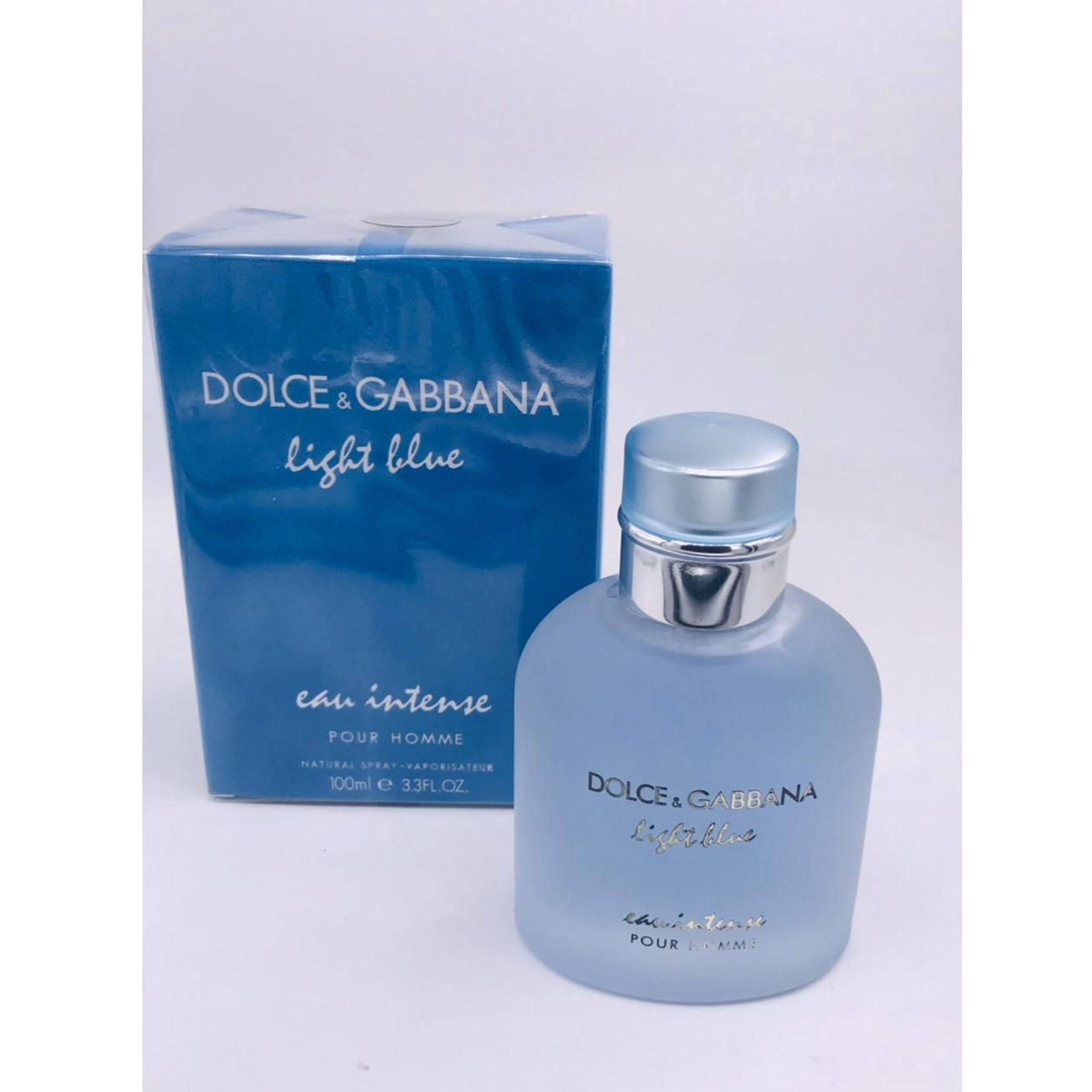 Perfume Light Blue Eau Intense Pour Homme Dolce & Gabbana  (Replica Con Fragancia Importada)- Hombre