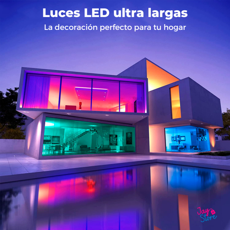 Cinta Luz LED 5mts Rítmica USB Bluetooth + Control