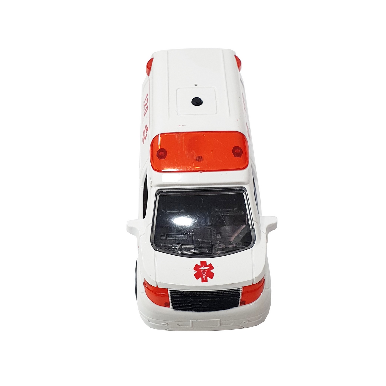 Ambulancia Carro De Colección A Escala Juguete Luces Sonido