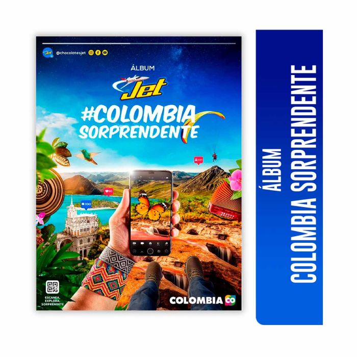 Álbum Jet Colombia Sorprendente