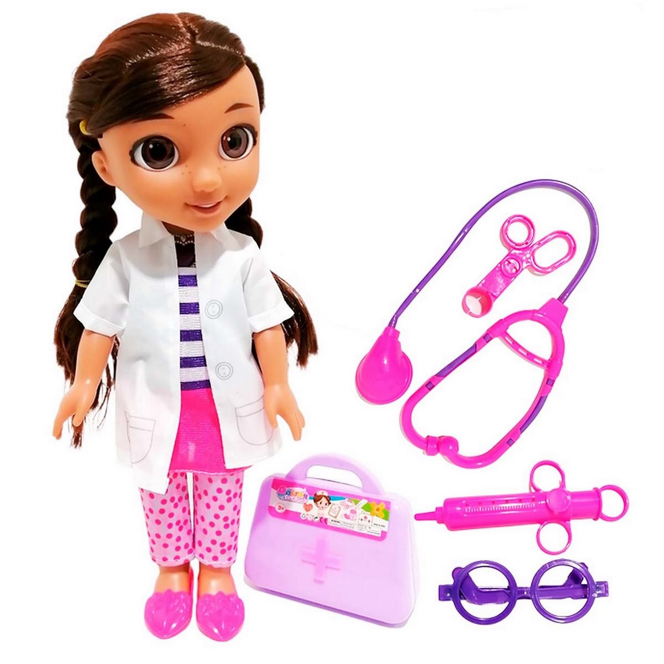 Muñeca Doctora Juguete Sonido Accesorios Niñas Infantil