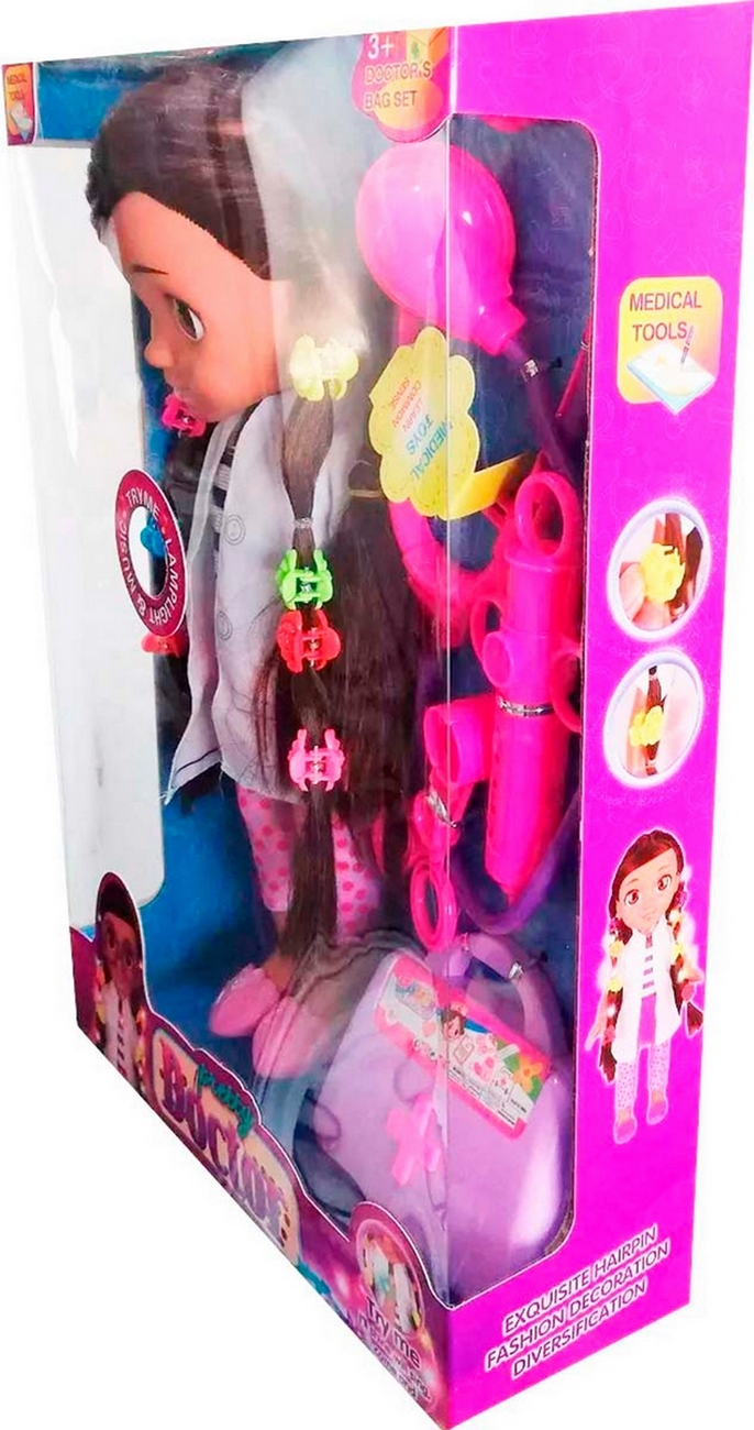 Muñeca Doctora Juguete Sonido Accesorios Niñas Infantil