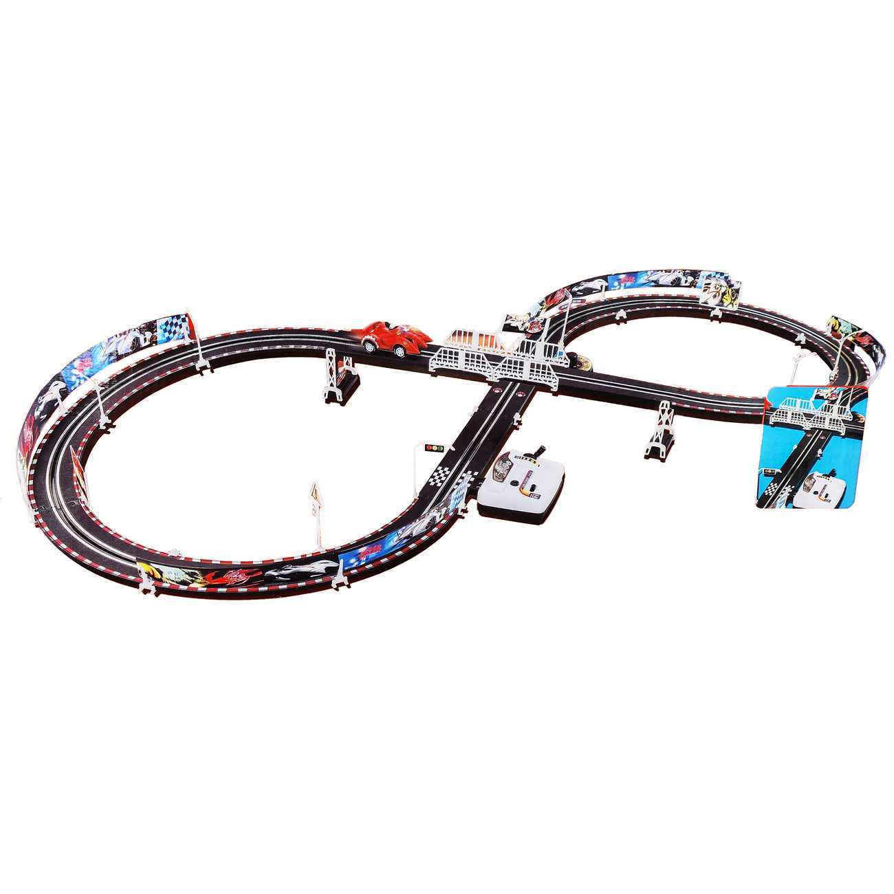 Pista Carro Set Armable Track Racing Juguete Niños + Bateria