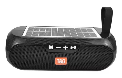 Parlante T&G 182 Altavoces Estéreo Portátiles Con Carga Solar