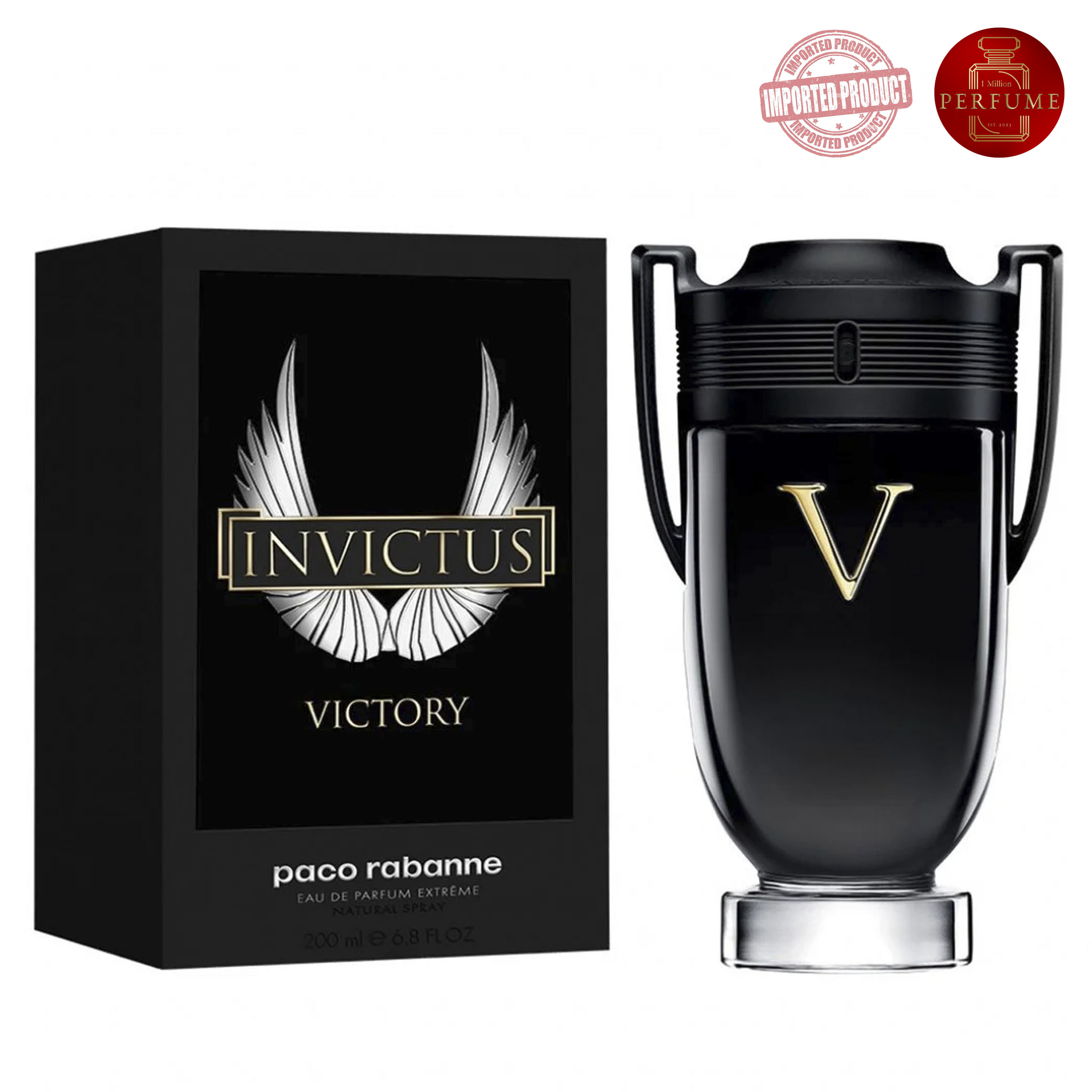 Perfume Invictus Victory Paco Rabanne  (Replica Con Fragancia Importada)- Hombre