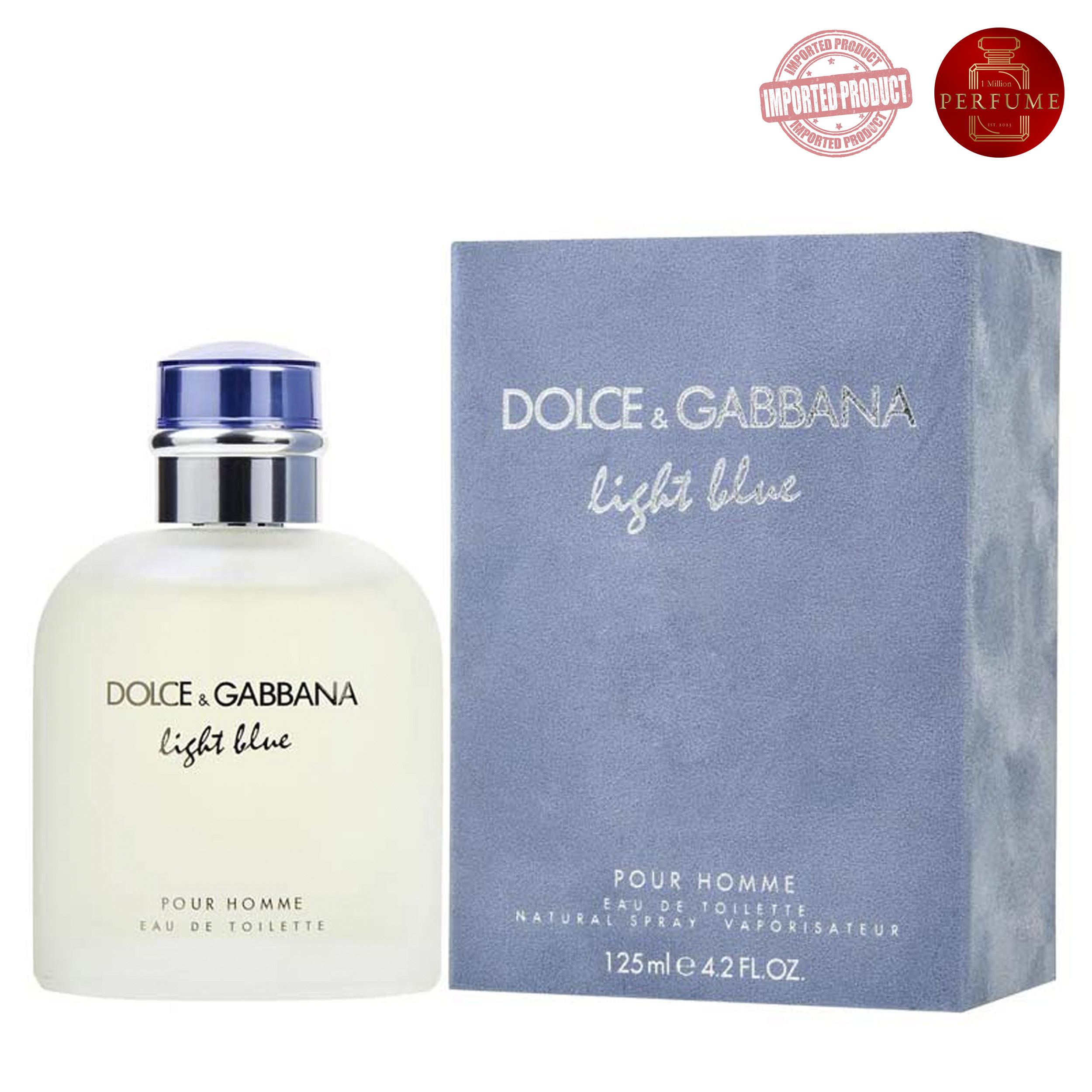 Perfume Light Blue Pour Homme Dolce & Gabbana (Replica Con Fragancia Importada)- Hombre