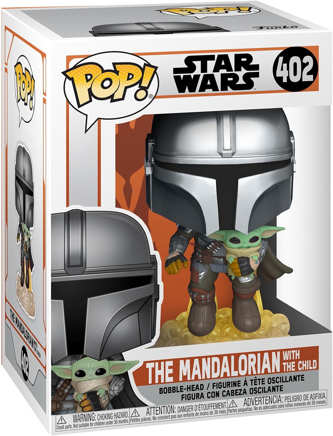 Funko Pop! Star Wars, The Mandalorian With The Child  #402