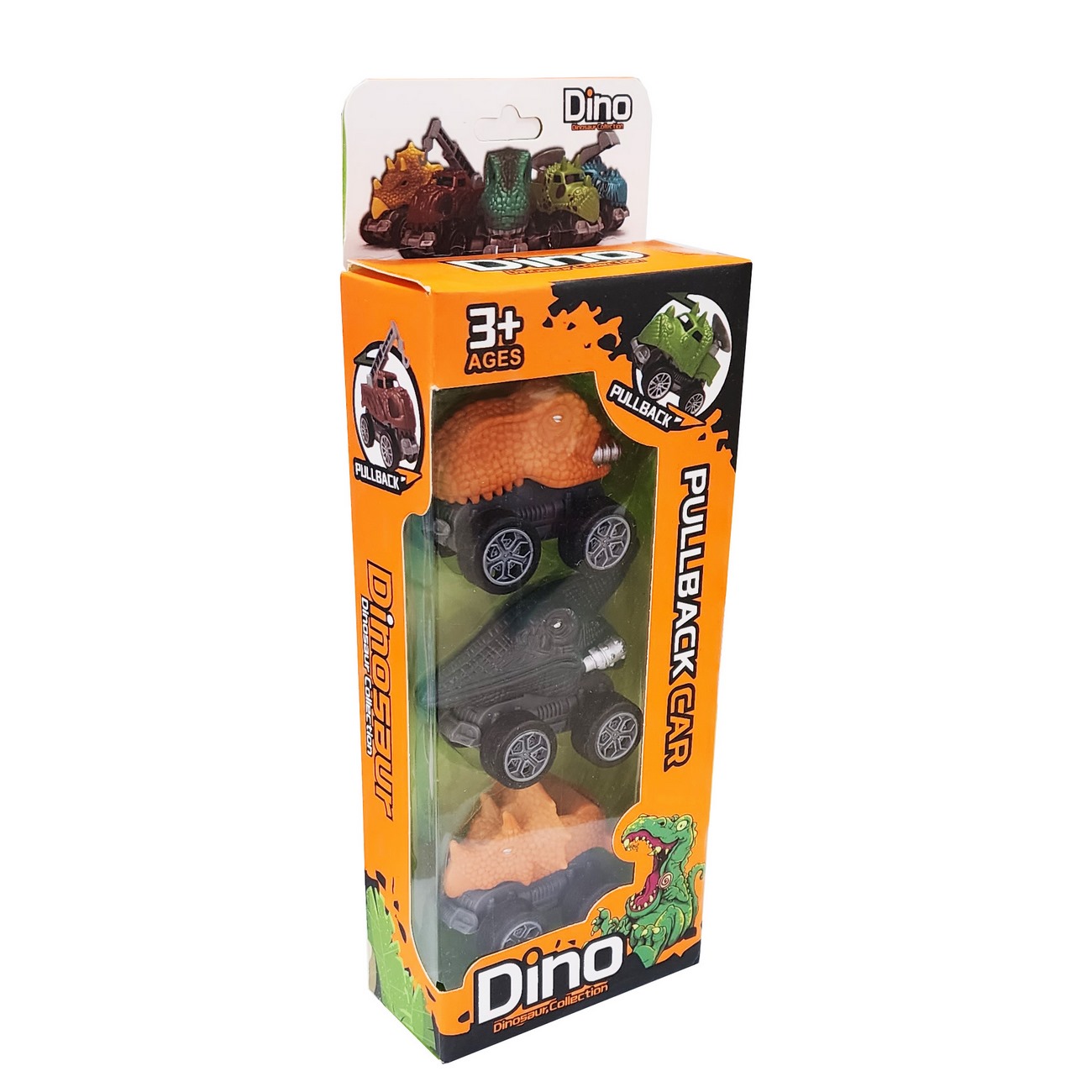 Carro Monster Dinosaurio Mini Cuerda Coleccionable Juguete