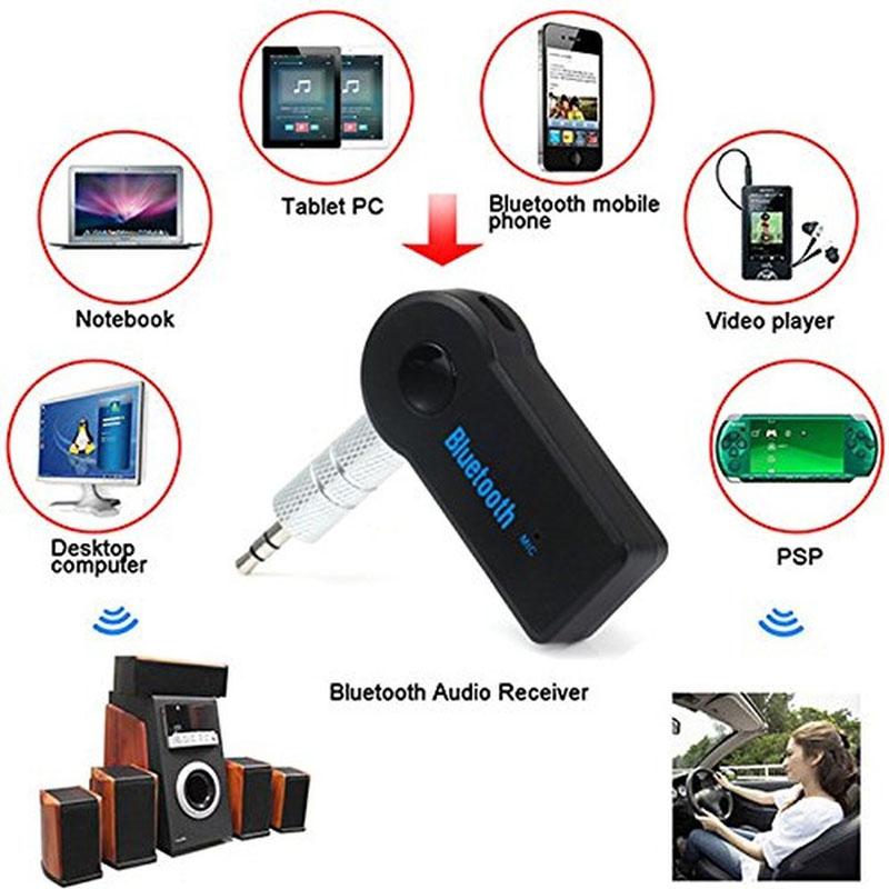 Receptor Audio Bluetooth Auxiliar Spotify Musica Auto