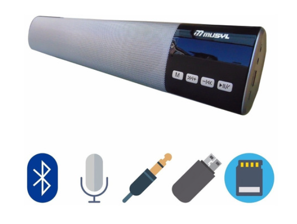 Parlante Speaker BS 28S Portátil Con Bluetooth