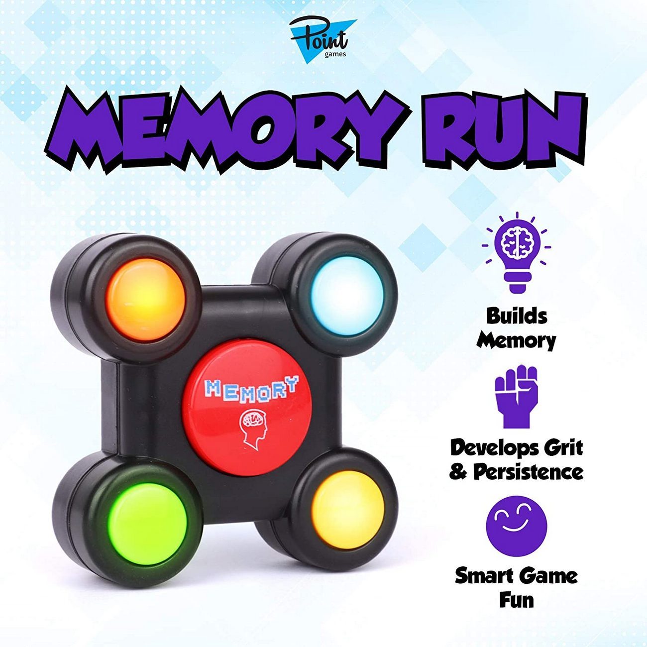 Juego De Memoria Luces Y Sonido Interactivo + Baterias