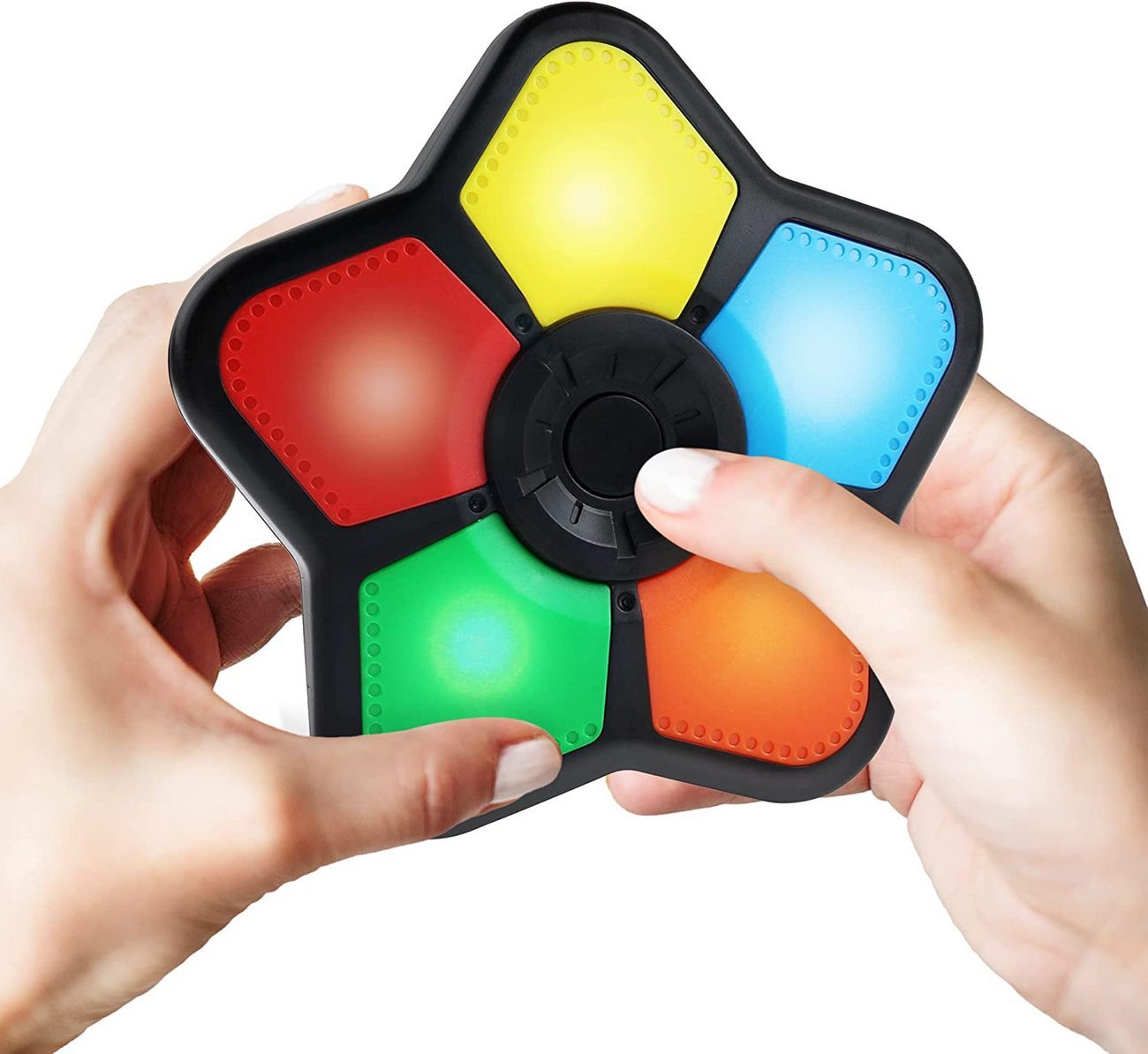 Juego De Memoria Luz Y Sonido Interactivo Estrella + Bateria