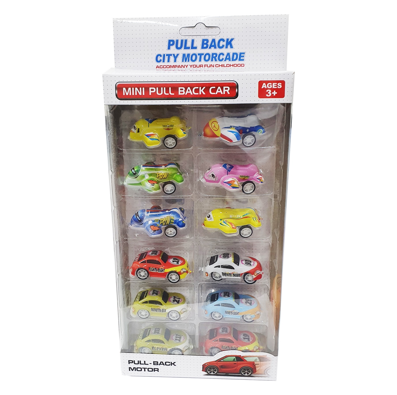 Carros Y Aviones De Impulso Colección Juguete X 12 Pcs