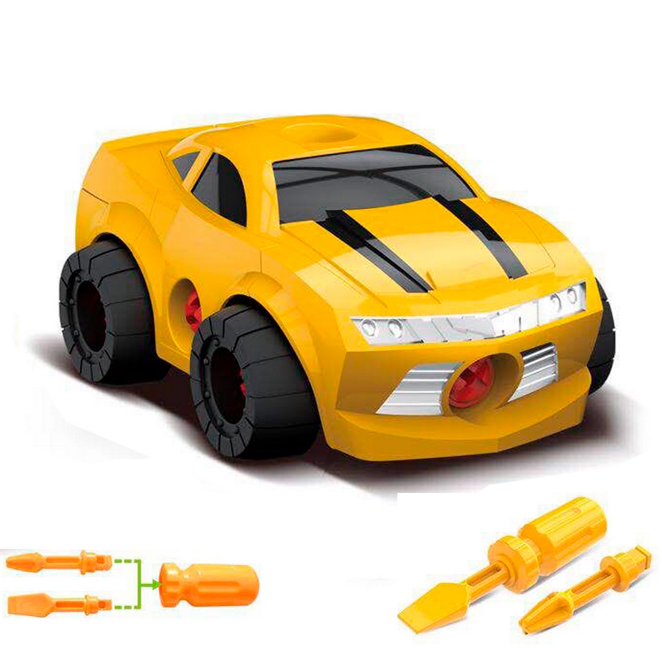 Carro Deportivo Auto Carreras Figura Armable Juguete Niños