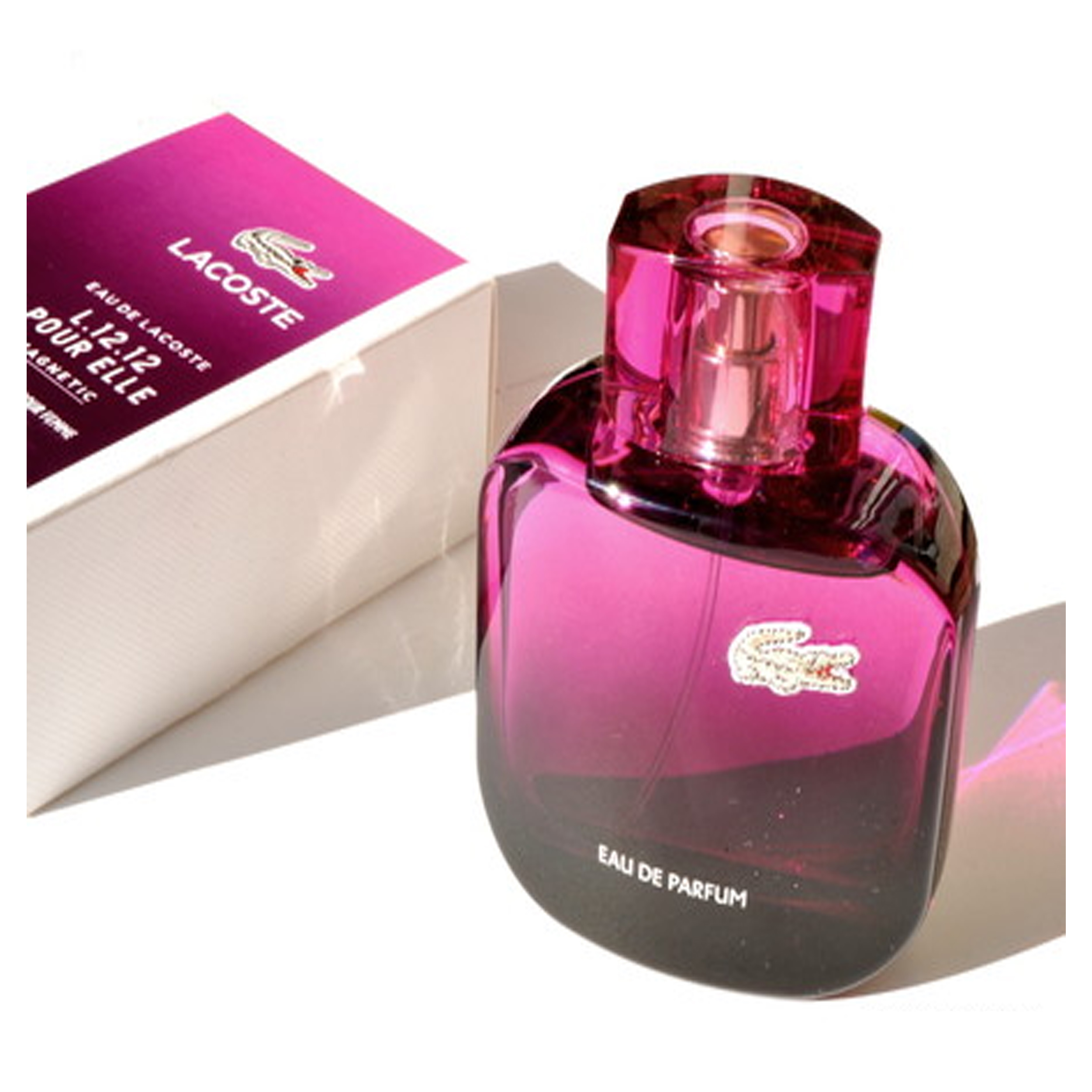Perfume Eau De Lacoste L.12.12 Pour Elle Magnetic Lacoste Fragrances    (Replica Con Fragancia Importada)- Mujer