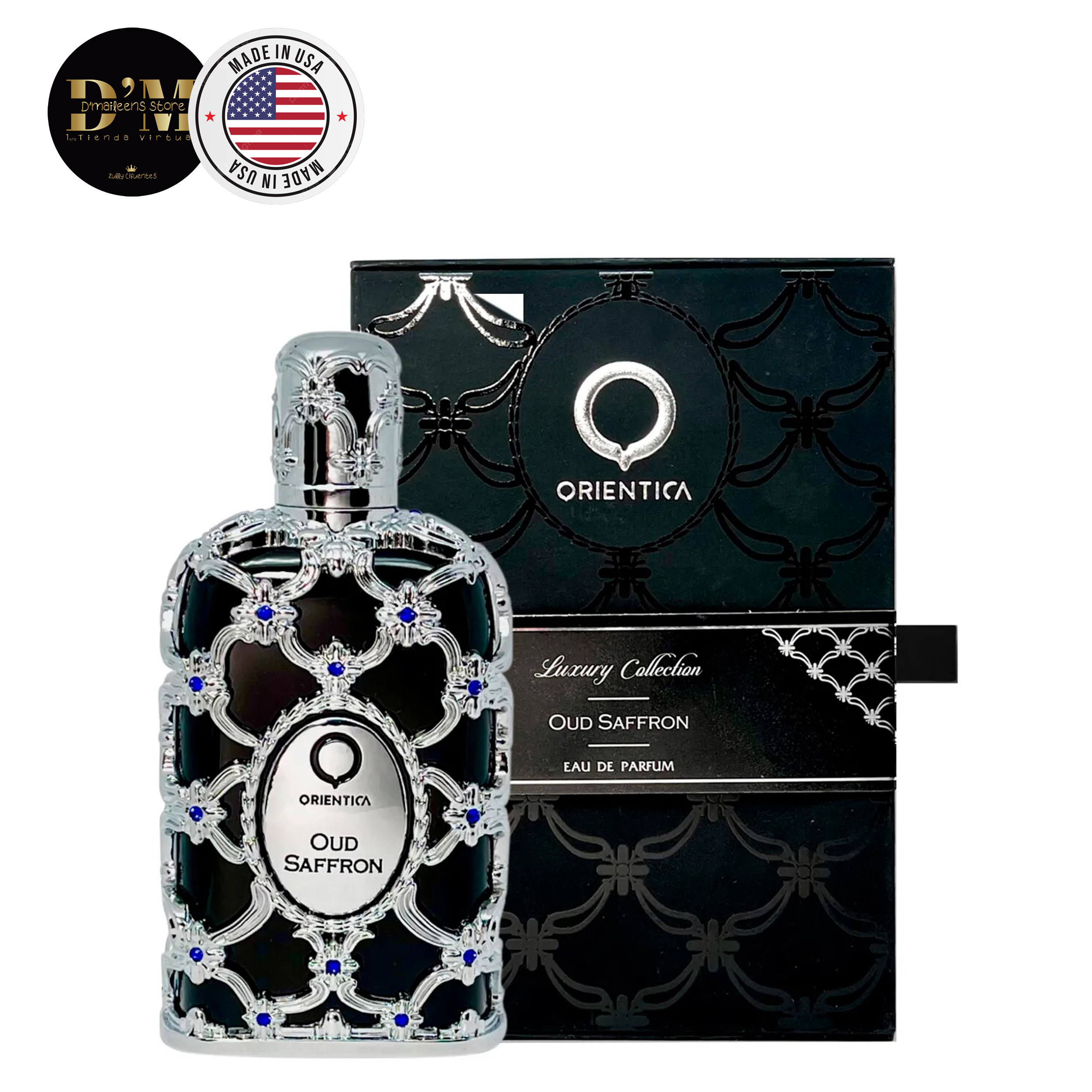 Perfume Oud Saffron Orientica  (Replica Con Fragancia Importada)- Para Hombres Y Mujeres