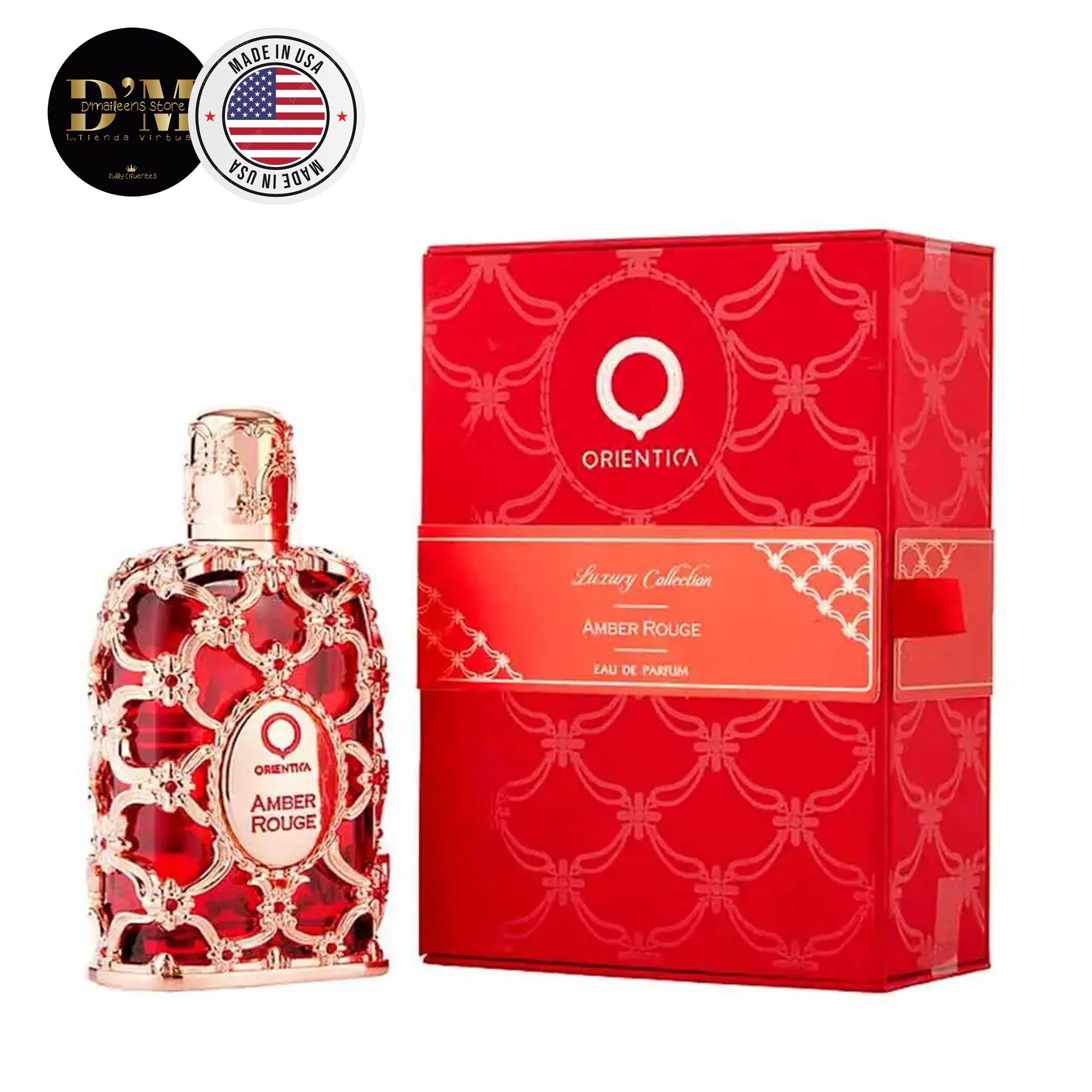 Perfume Amber Rouge Orientica  (Replica Con Fragancia Importada)- Para Hombres Y Mujeres