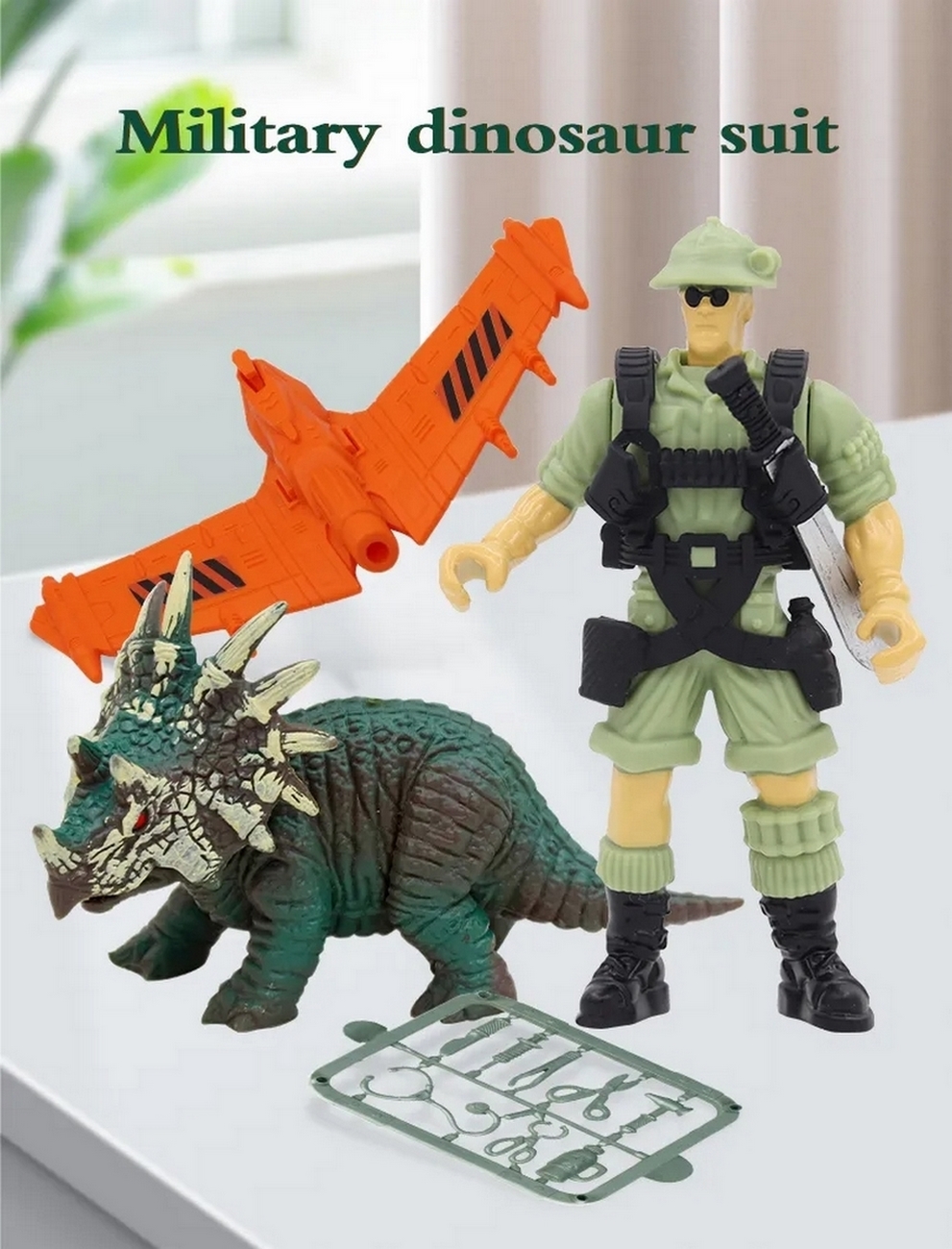 Set Dinosaurio Explorador Juguete Didáctico Colección Niños