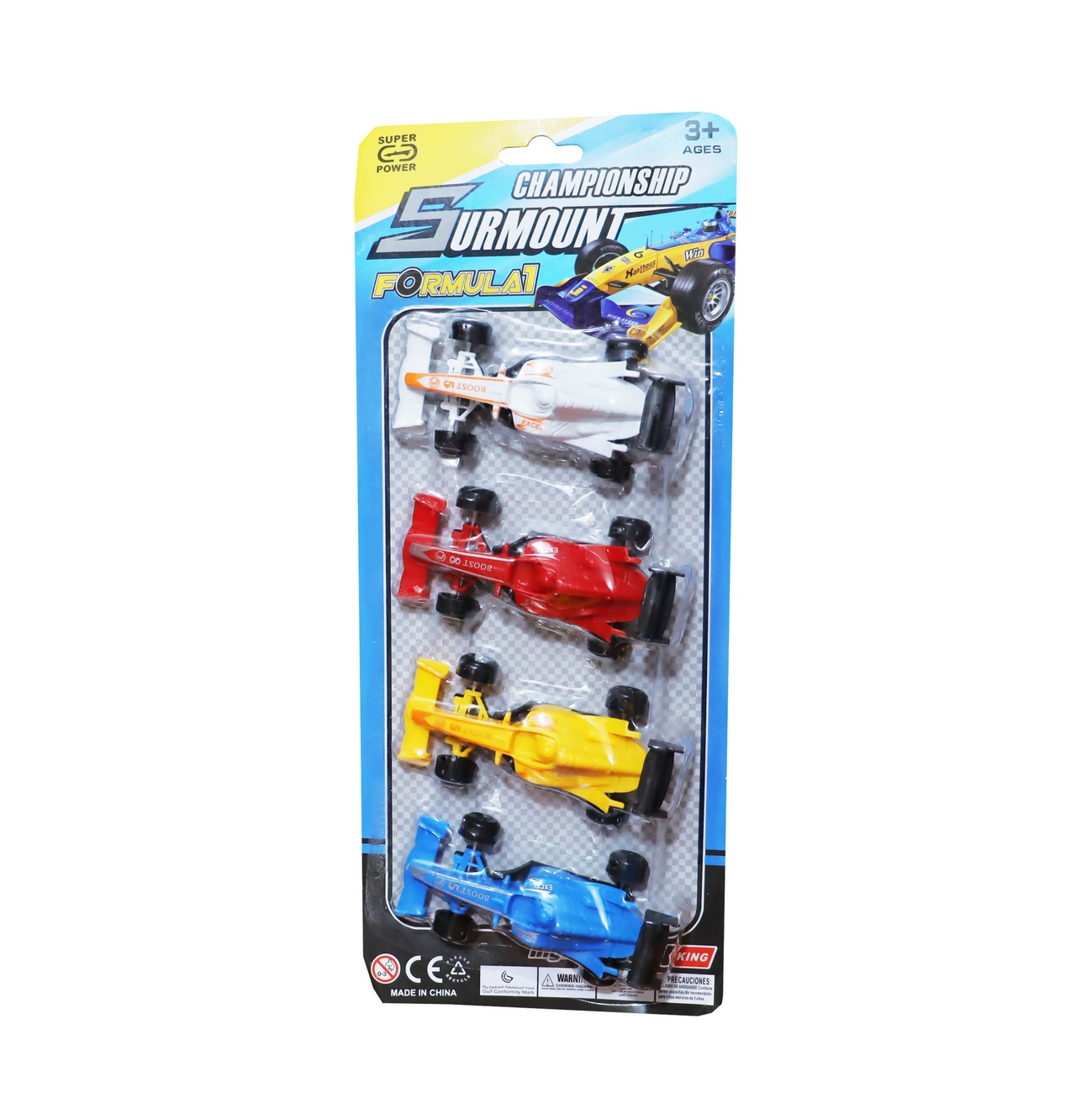 Carros Fórmula 1 F1 Colección Vehiculo Juguete Niños X 4 Pc