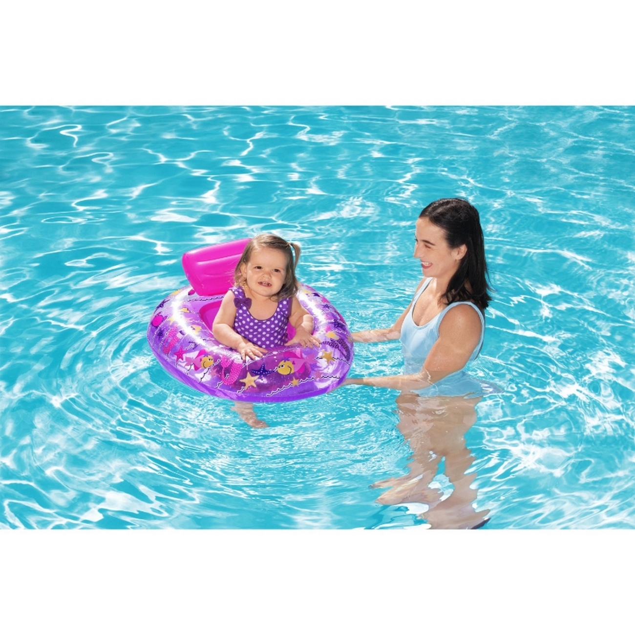 Flotador Bote Lancha Pez Sirena Disney Bestway 34126