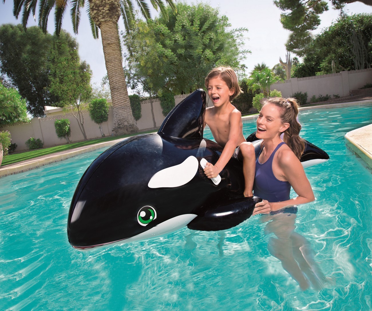 Flotador Piscina Inflable Bestway 41009 Ballena Orca