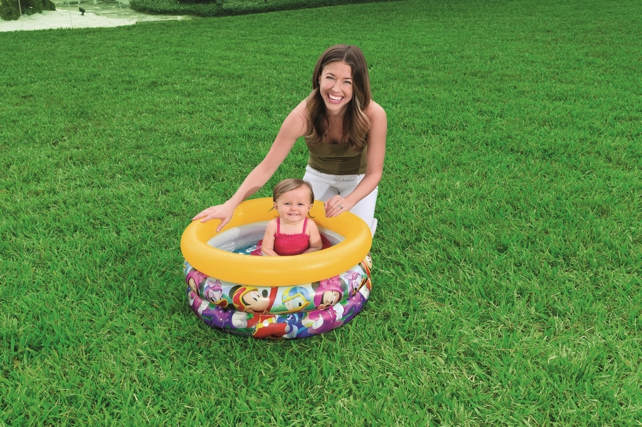 Piscina Inflable Redonda Bestway Mickey Mouse Disney 91018