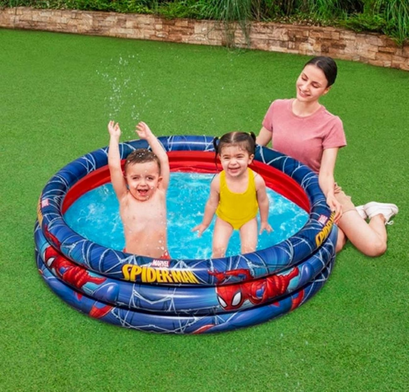 Piscina Inflable Redonda Bestway Marvel Spider-man 98018 