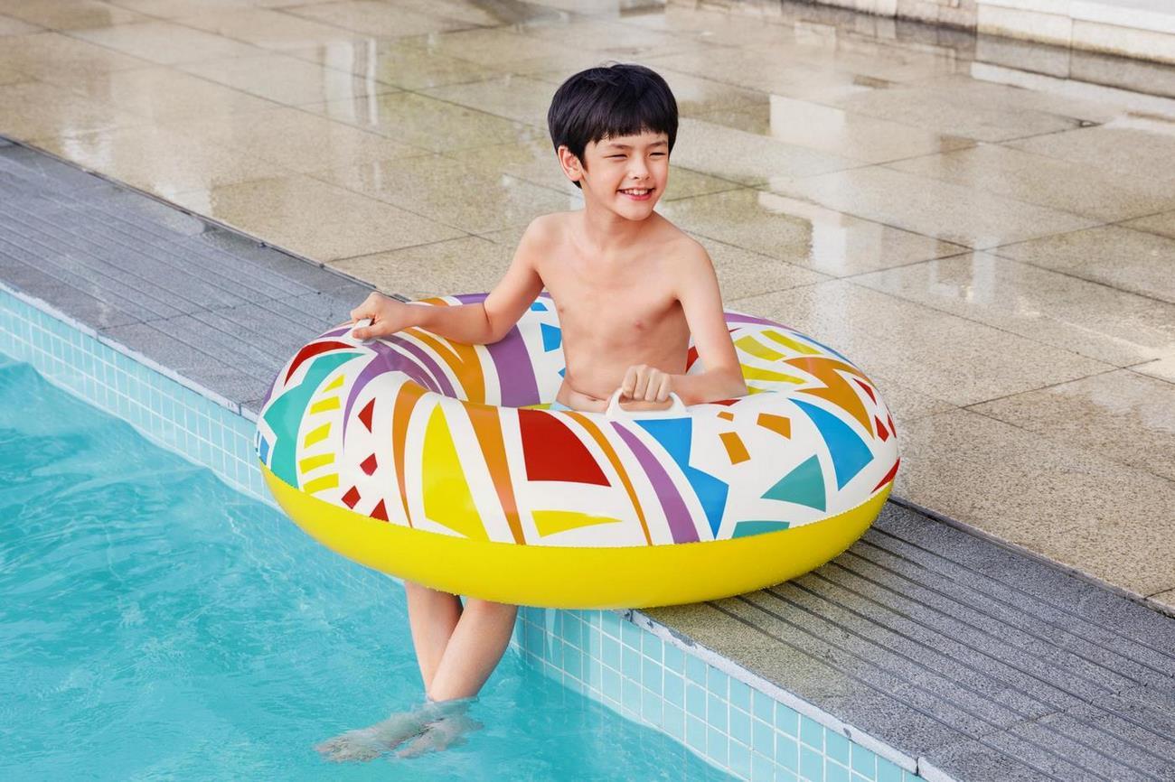 Flotador Piscina Aro Bestway Figuras Multicolor Unisex 36228