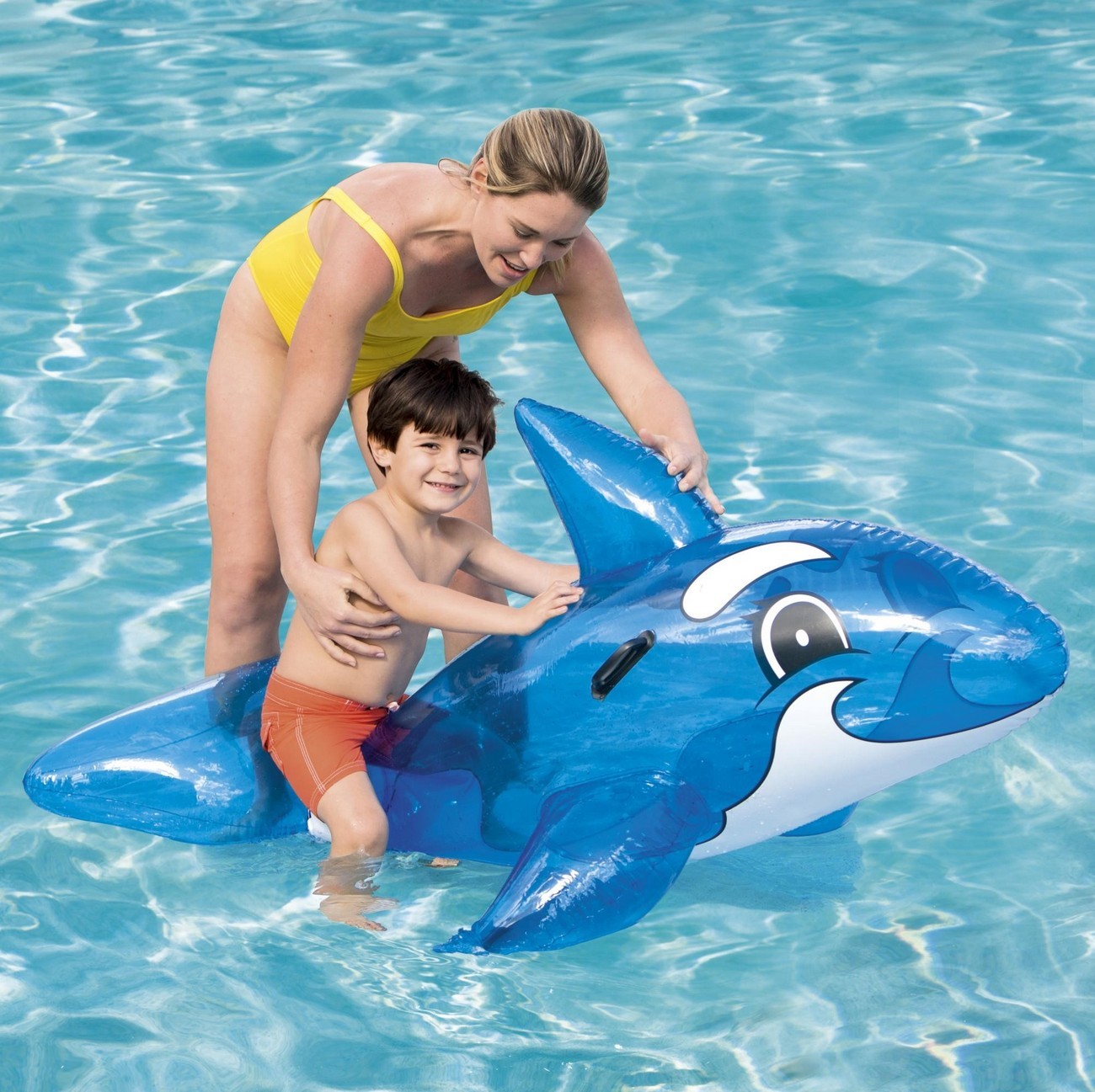 Flotador Piscina Inflable Bestway 41037 Ballena Azul