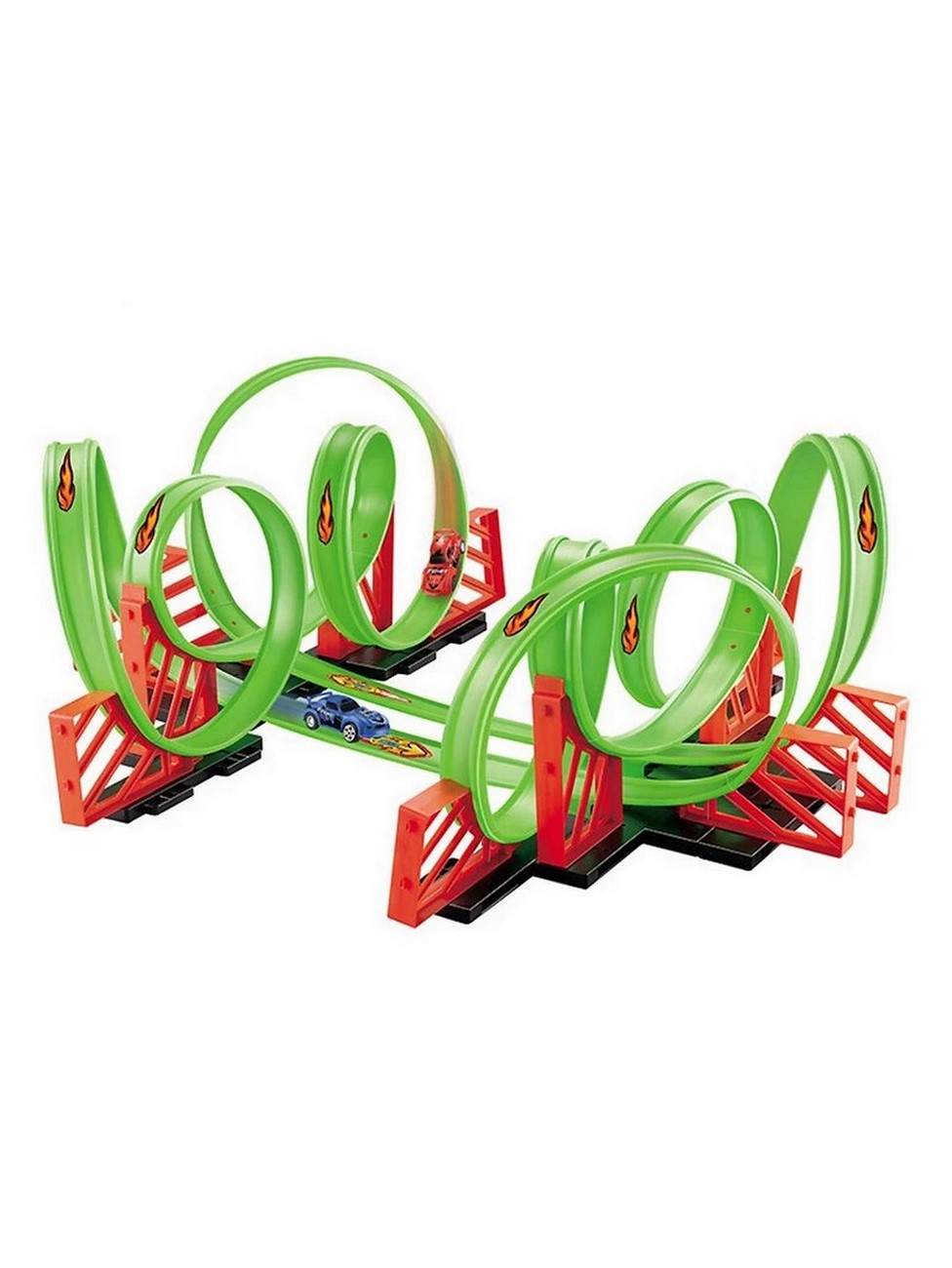 Pista Carro Set Armable Track Racing Rotación Juguete Niños 