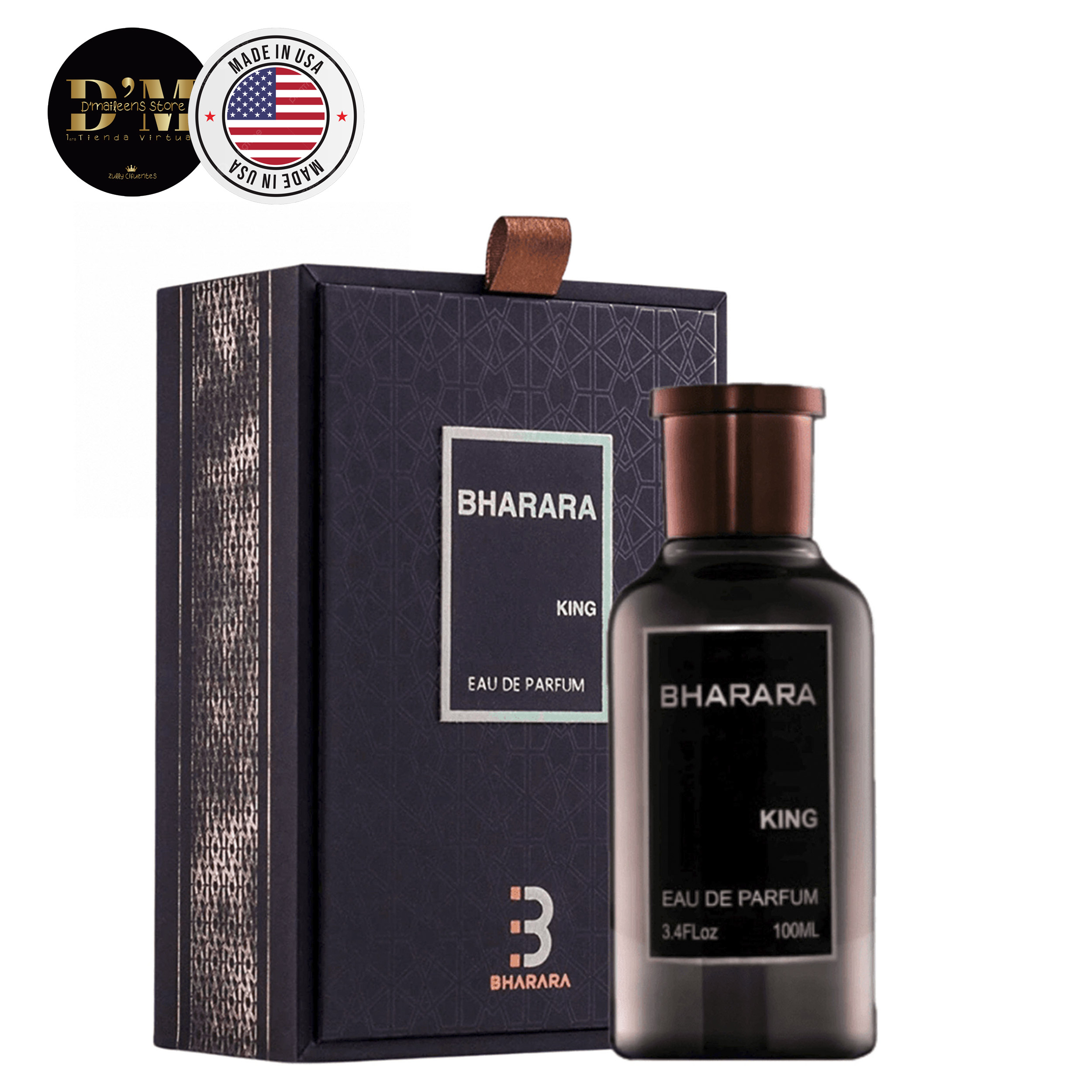 Perfume King Bharara    (Replica Con Fragancia Importada)- Hombre