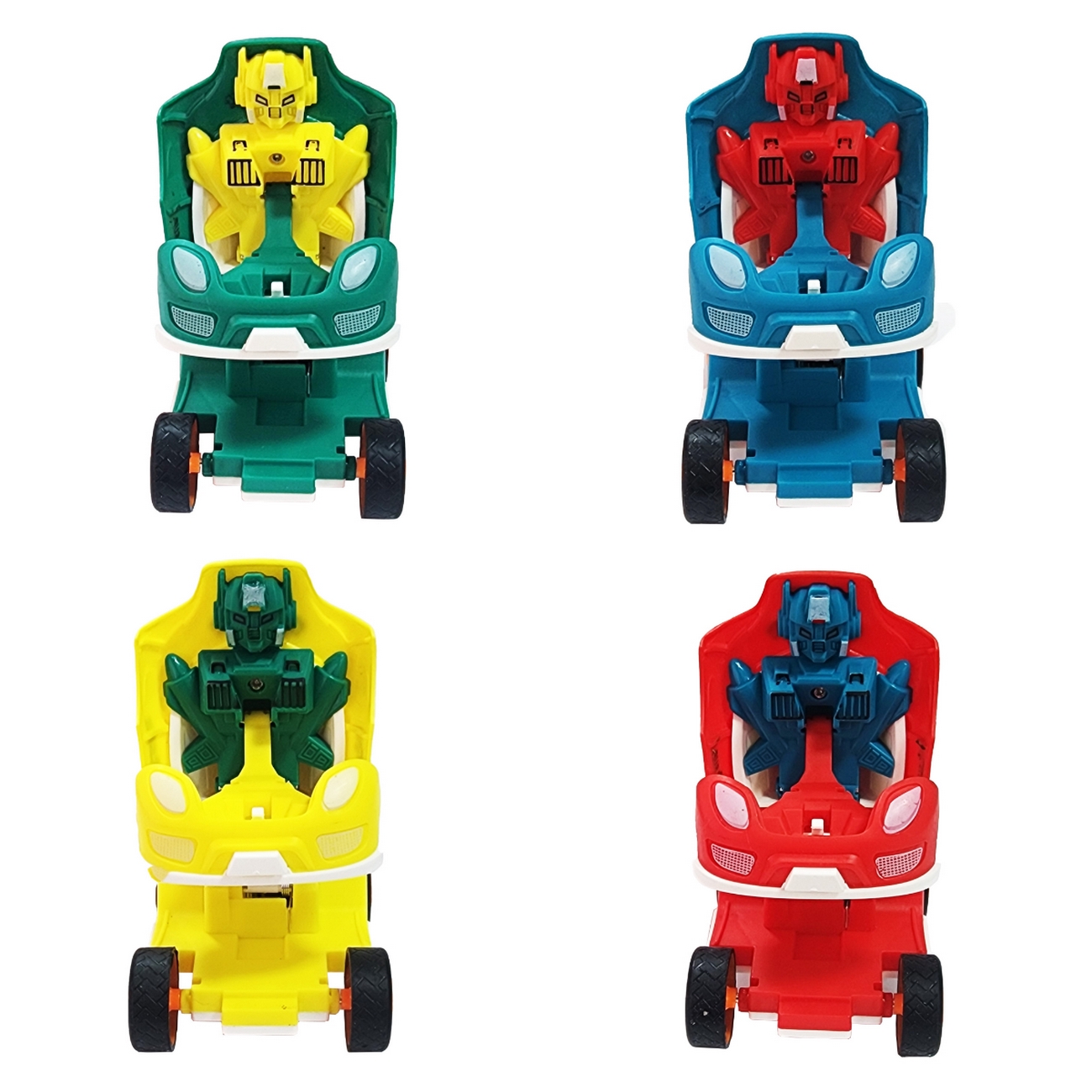 Carro Transformers Coleccion Carro Juguete X 4 Unidades