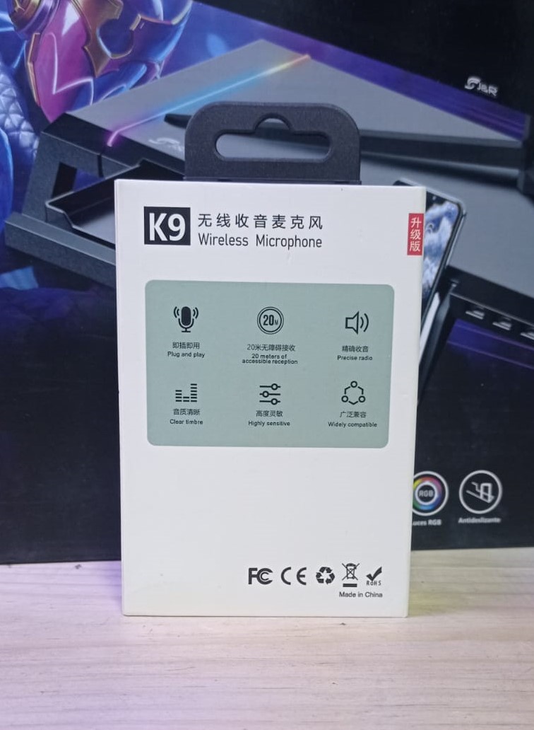 Micrófono Celular 2 En 1 (tipo C y Iphone) K9