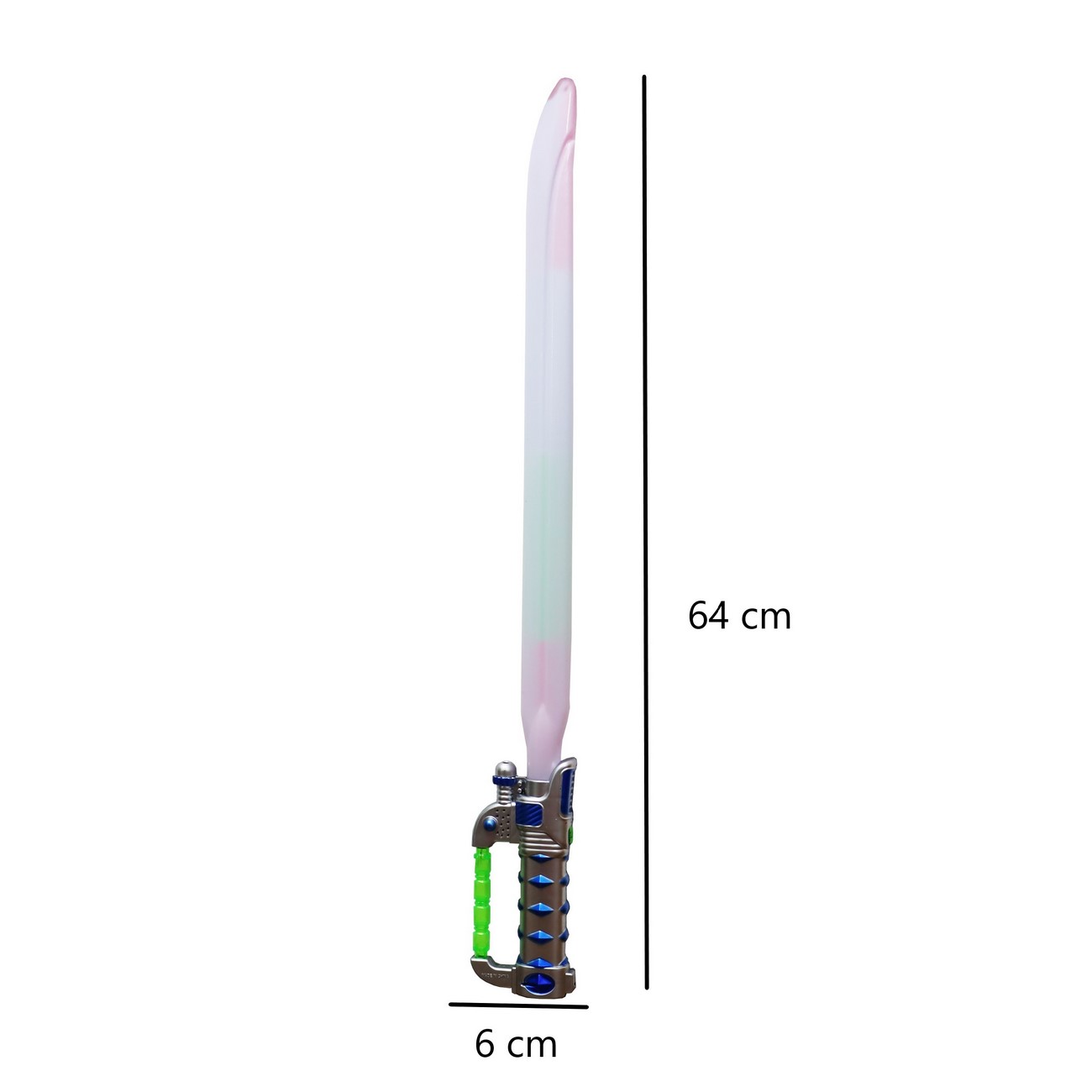 Sable De Luz Espada Luces Laser Sonidos Disfraz + Baterias