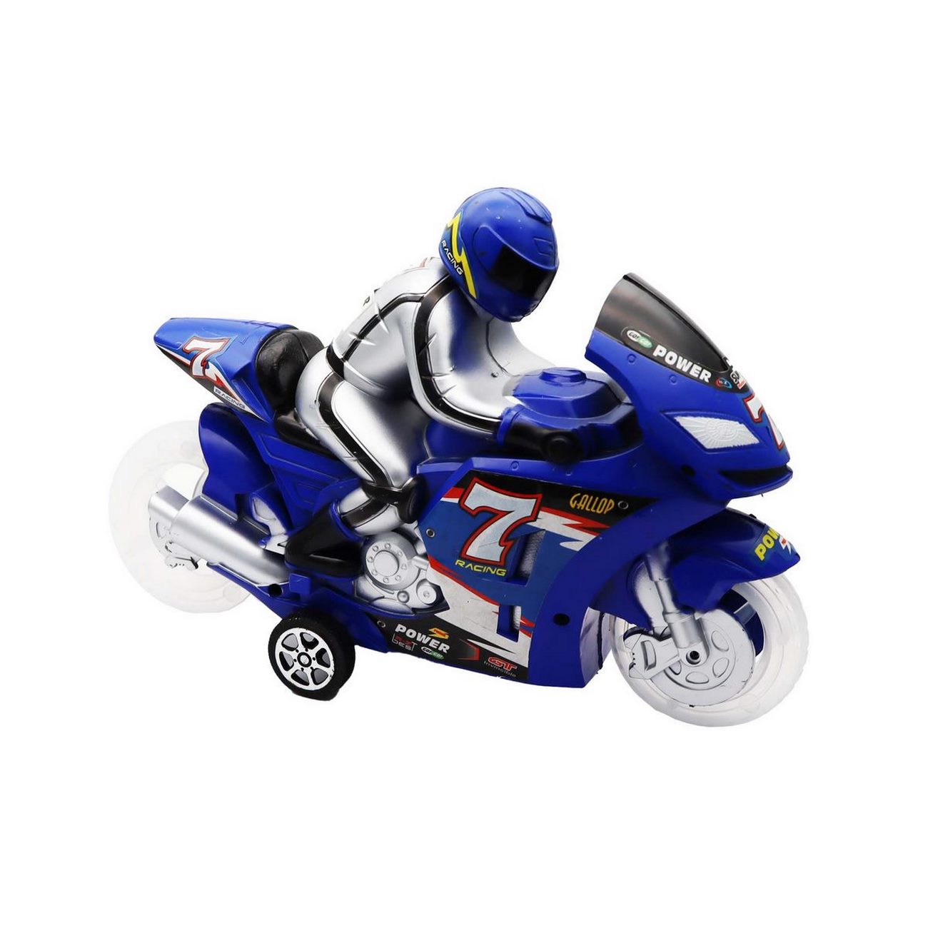 Moto De Impulso Luces Juguetes Niños Interactivo 