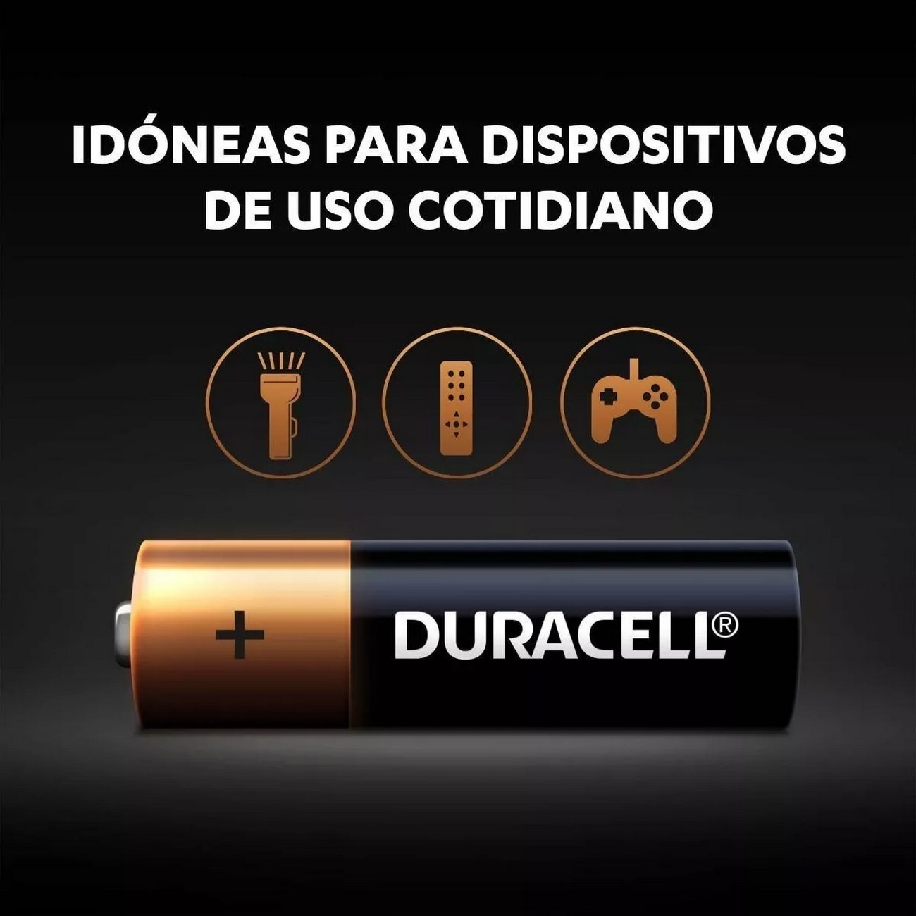 Pilas Duracell Alcalinas Aa Paquete De 4 Unidades Original