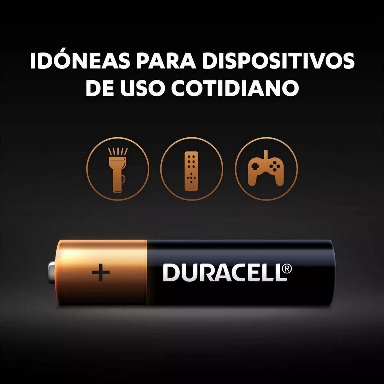 Pilas Duracell Alcalinas Aaa Paquete De 4 Unidades Original