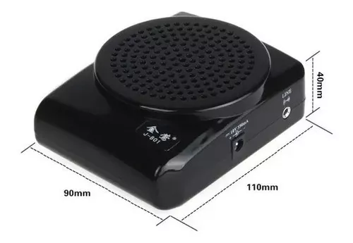 Megáfono Amplificador De Voz Speaker Portátil Con Micrófono