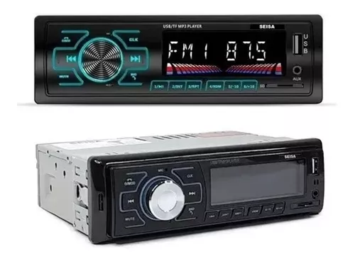 Radio Para Carro Stereo Audio Bt Usb Mp3 Fm Aux Sd + Control