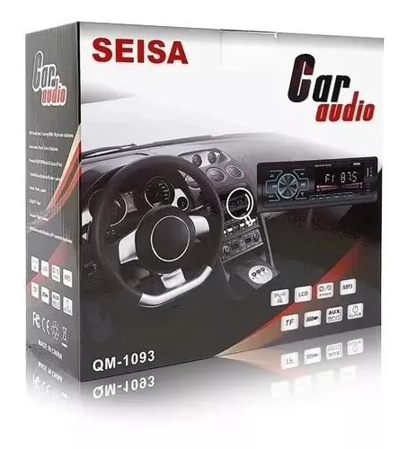 Radio Para Carro Stereo Audio Bt Usb Mp3 Fm Aux Sd + Control