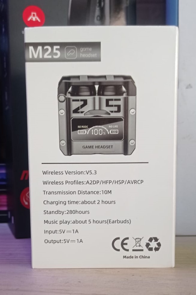Audífonos Inalambricos Gamer M25
