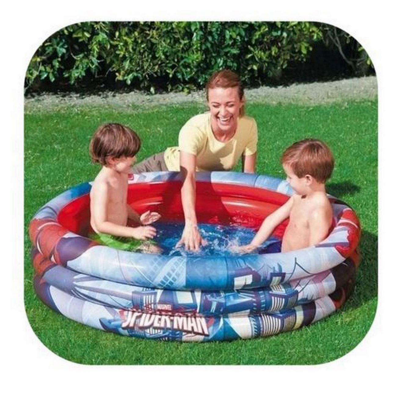 Piscina Inflable Redonda Bestway Marvel Spider-man 98018 